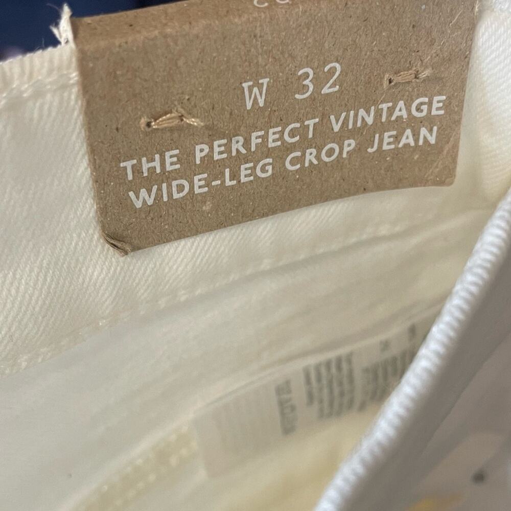 Madewell The Perfect Vintage Wide-Leg Crop Jean Women’s Sz 32 - Picture 7 of 11